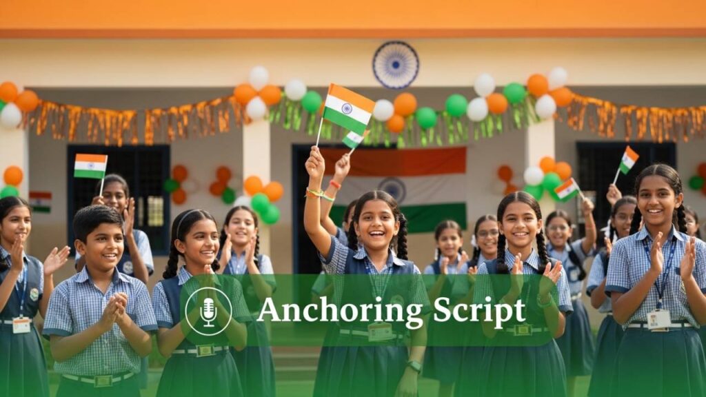 Anchoring Script for Independence Day Celebration in School