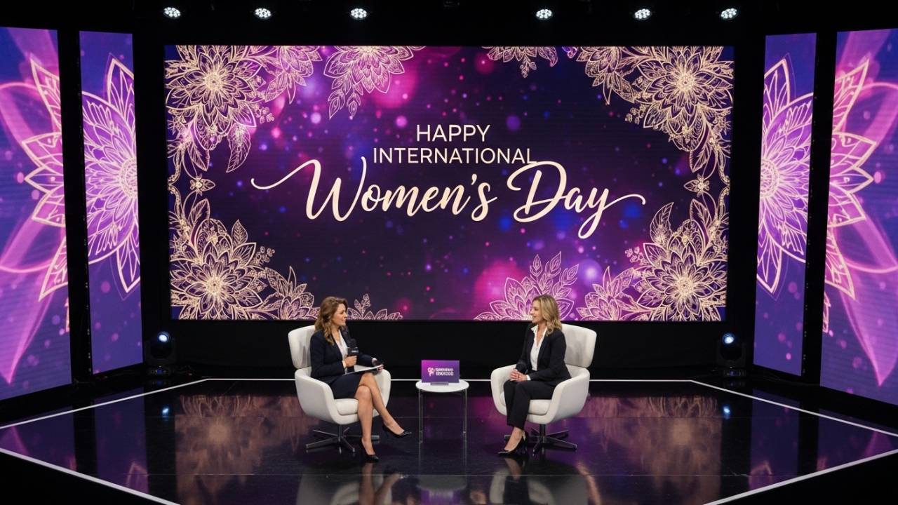 Anchoring Script for Virtual Online Women's Day Event