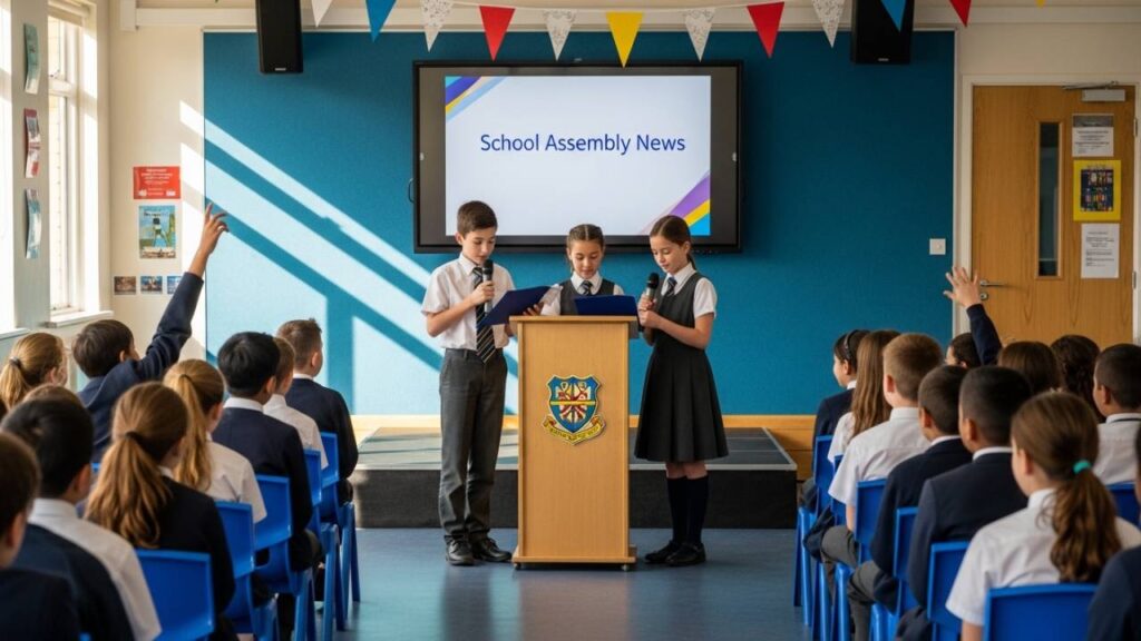 School Assembly News Reading Script