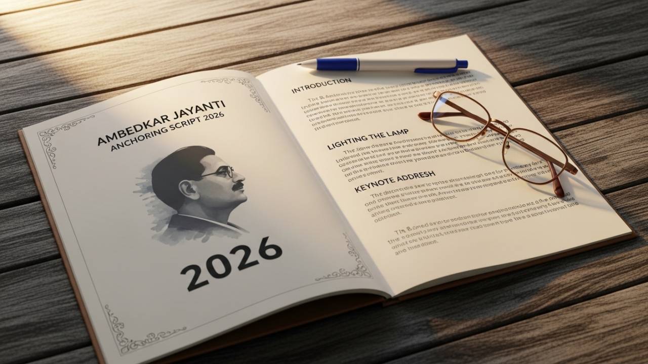 Who Was Dr. B.R. Ambedkar (A Brief But Powerful Background for Anchors)