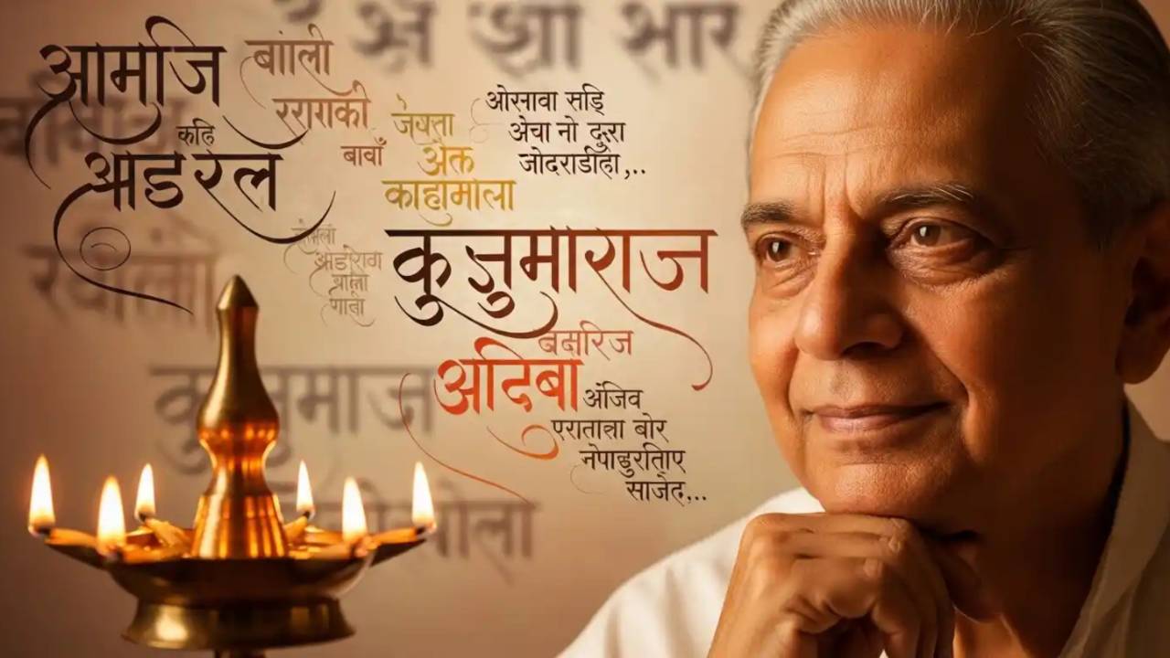 Who Was Kusumagraj The Legend Behind Marathi Bhasha Din