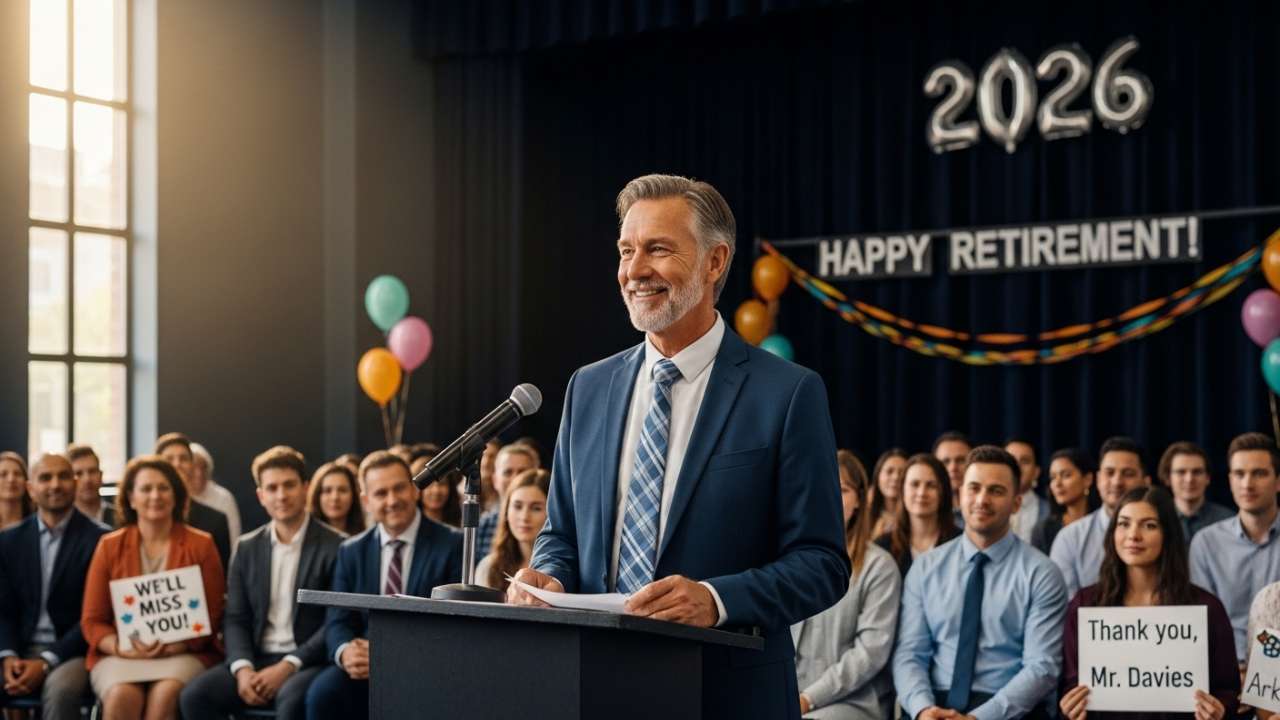 How to Structure a Retirement Speech