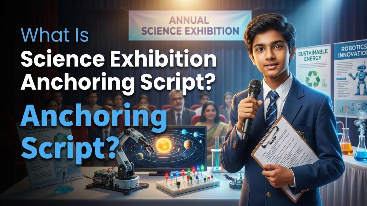 What Is a Science Exhibition Anchoring Script