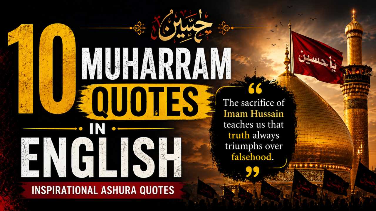 10 Muharram Quotes in English