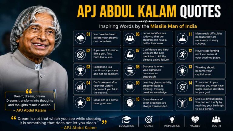 APJ Abdul Kalam Quotes