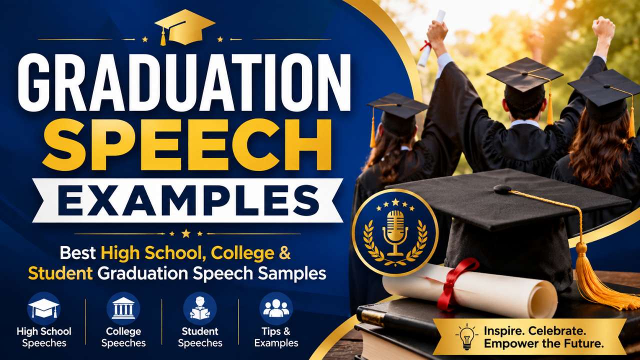 Graduation Speech Examples
