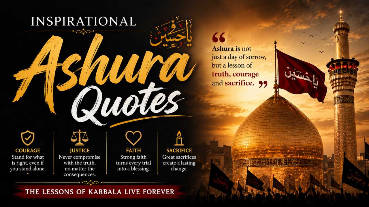 Inspirational Ashura Quotes