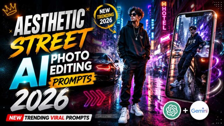 Aesthetic Street AI Photo Editing Prompts 2026