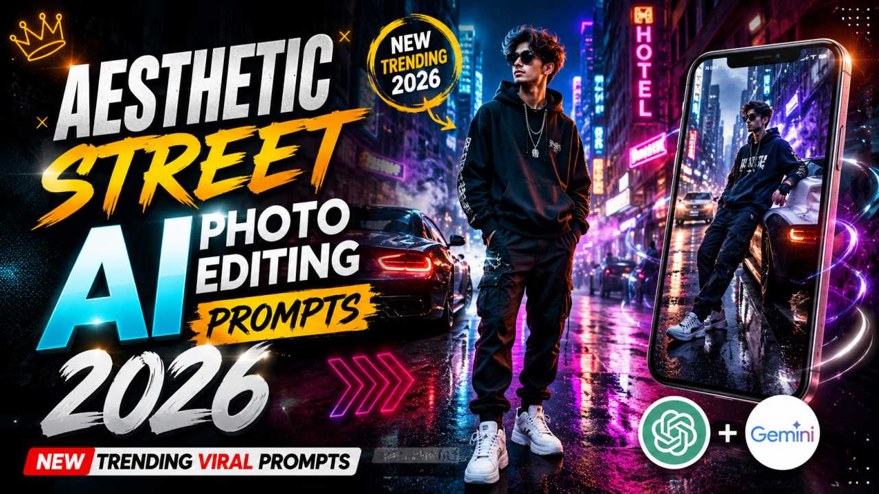 Aesthetic Street AI Photo Editing Prompts 2026