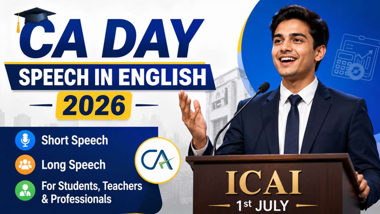 CA Day Speech in English 2026